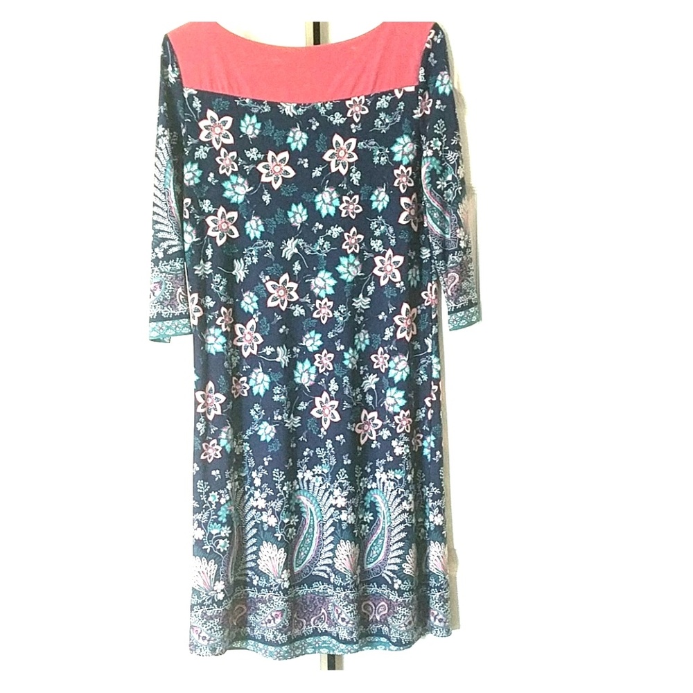 Floral pattern midi dress